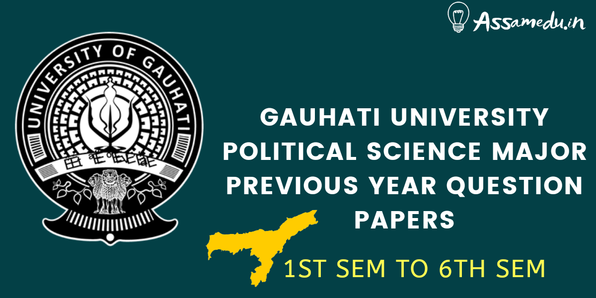 GU political science major question papers