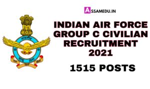 Indian Air Force Recruitment 2021