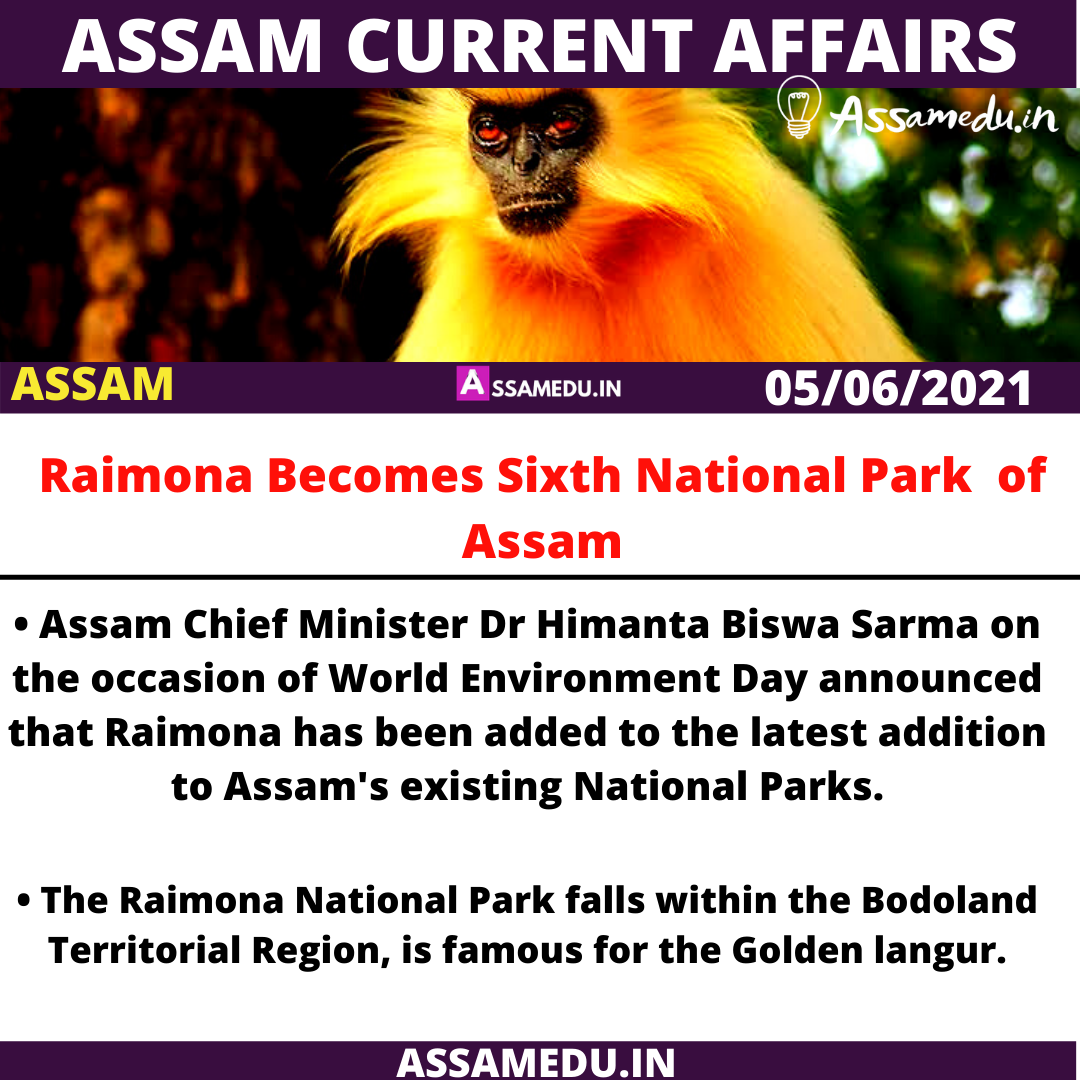 Assam Current affairs