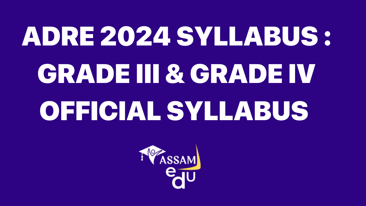 ADRE 2024 Syllabus