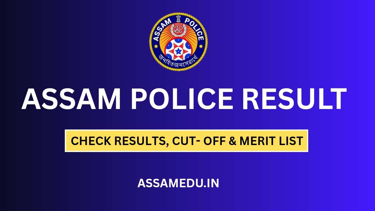 Assam Police Result